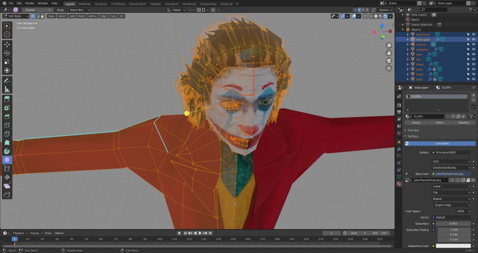 JOKER (MID-POLY) preview image 4